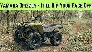 Yamaha Grizzly 700  2Year Review and Trail Rip  Why its a Fan Favorite [upl. by Nospmis]