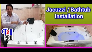 How to install jacuzzi bathtub [upl. by Noelle800]