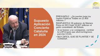 José Ramón Riera sobre gasto público y opciones para Canarias 21112024 [upl. by Arateehc190]