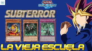 Yu Gi Oh Duel Links  Deck Subterror [upl. by Cash]