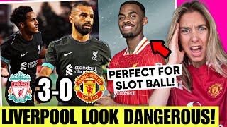 They Destroyed Our Defence Bradley Gravenberch amp Salah Shine Liverpool 30 Man Utd reaction [upl. by Millford665]