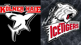 DEL Playoffs I Viertelfinale Spiel 6 I Kölner Haie  Nürnberg Ice Tigers [upl. by Naujed]