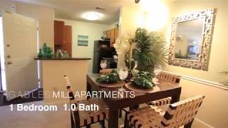 Gables Mill 1 Bedroom Walkthrough [upl. by Norramic]