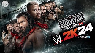 WWE Survivor Series War Games 2024 Special Show  WWE 2K24 [upl. by Pietrek]