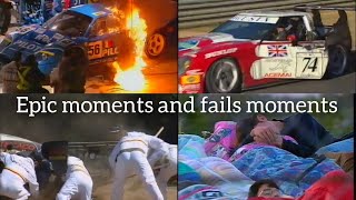 24 hours le mans 1996 epic moments and fails moments [upl. by Shuma]