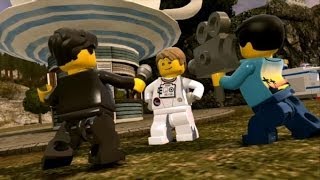 LEGO City Undercover Wii U  All Freefalling Sequences  Ending [upl. by Rusell]