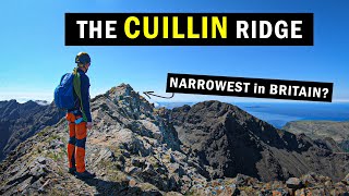 The Narrowest Ridge in Britain The Central Cuillin Munros [upl. by Pelaga]