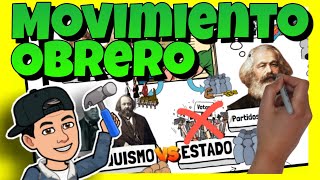 🛠 El NACIMIENTO del MOVIMIENTO OBRERO [upl. by Ilajna]