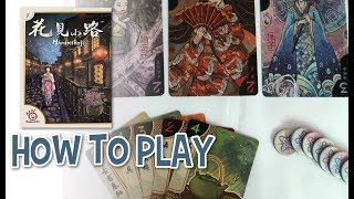 How to Play Hanamikoji Card Game [upl. by Elleron]