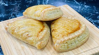 VOICI COMMENT FAIRE DES CHAUSSONS AUX POMMES À LA MAISON 🍎 Recette détaillée 👩🏻‍🍳 Deli Cuisine [upl. by Ruthanne]