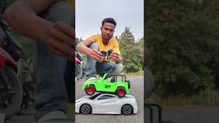 Big Sized RC Sports Car with Carring Thar TharJcbunboxingremotewalatrendingAHShortsq7x [upl. by Ocsisnarf]