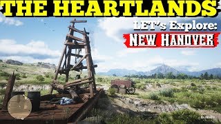 Red Dead Redemption 2 LETS EXPLORE Heartlands  Hanis Bethel Limpany Oil Derrick amp more [upl. by Aubyn]