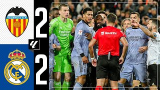 Valencia 22 Real Madrid  HIGHLIGHTS  LaLiga 202324 [upl. by Noma962]