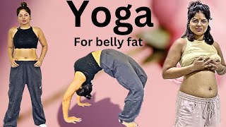 YOGA FOR BELLY FAT  5 AISE YOGA JO PET KI CHARBI KAR DENGE JAD SE KHATAM  GOLO MOREA [upl. by Abbie]