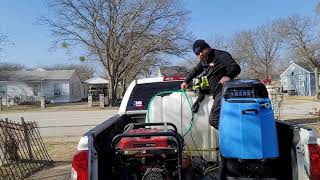 HOW to get water from tank to pressure washer CHEAP amp EFFECTIVE [upl. by Reeba]