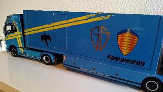 118 Koenigsegg Ghost Squadron Truck powered by Volvo FH16 Performance Edition [upl. by Arela]