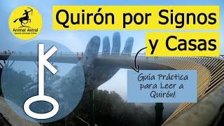 Quirón por Signos y Casas Cómo Leer a Quirón en una carta astral [upl. by Olnee]