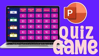 Gamified PowerPoint Quiz Game For Teachers Interactive PowerPoint Template [upl. by Krutz270]