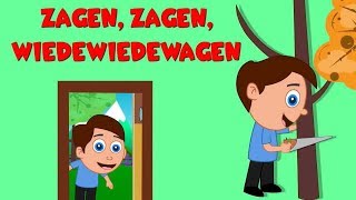 Zagen zagen wiede wiede wagen  Nederlandse Kinderliedjes [upl. by Enomor]