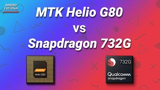 MTK HELIO G80 VS SNAPDRAGON 732G  Antutu v8 geekbench v5 [upl. by Imak313]