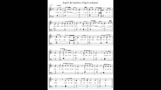 Esprit de lumière Esprit créateur chant de lEmmanuel mscore [upl. by Renckens]