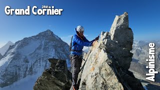 Alpinisme  Grand Cornier 3961 m  arête SudOuest [upl. by Hnib]