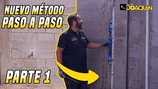 ENLUCIDO DE PARED EN EXTERIOR PARTE 1  NO NECESITAS SER PROFESIONAL [upl. by Ysle456]