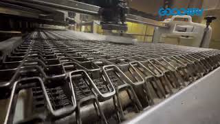 PureBelt® Modular Dry Steam Belt Cleaner on a Spiral Cooler Bagel Line [upl. by Edrick744]