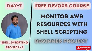 Day7  Live AWS Project using SHELL SCRIPTING for DevOps  AWS DevOps project devops aws 2023 [upl. by Tinaret]