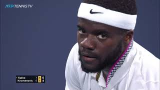 Tiafoe vs Kecmanovic Miami 2019 Highlight [upl. by Borman725]