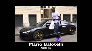 FOOTBALLERS CARS 2011  Messi Rooney Nani Balotelli CHROME Mercedes SLRmov [upl. by Nya]