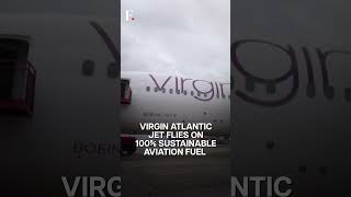 London To New York Historic 100 Sustainable Fuel Flight  Subscribe to Firstpost [upl. by Eihctir869]