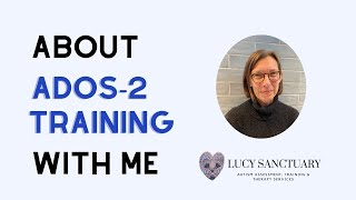 About ADOS2 Training with me [upl. by Ayikaz]