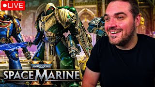 LIVE Warhammer 40k Space Marine 2 Platinum Trophy Grind  Operations Grind [upl. by Sulrac]