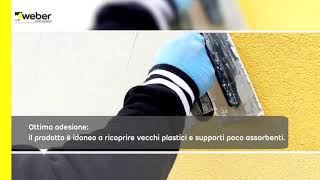 Come rasare un muro applicazione di webercem RA30 START [upl. by Picker]