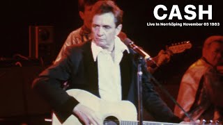 Johnny Cash Live In Norrköping November 03 1983 Soundboard Recording [upl. by Satterfield]