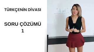 KARMA DİL BİLGİSİ SORU ÇÖZÜMÜÖGETÜRYAPI [upl. by Bertila140]