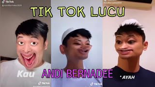 ANDI BERNADEE BUAT HAL KAT TIKTOK MEMANG LUCU 🤣 TENGOK SAMPAI HABIS 🤣 OST MELASTIK KE HATIMU [upl. by Arihaz]