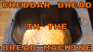 Cheddar Bread in the Bread Machine  Leighshome [upl. by Odericus499]