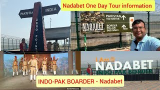 One Day Trip to Indo Pakistan Boarder Nadabet  Nadabet Seema Darshan  Nadeshwary Mata Mandir [upl. by Aneleve594]