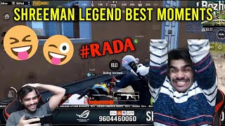 Shreeman Legend Best Moments  PUBG Mobile Funny Moments [upl. by Nahttam457]