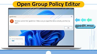 Mengatasi Windows Cannot Find gpeditmsc – Group Policy Editor Tidak Tampil [upl. by Ahsiei]