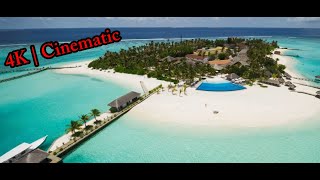 Maldives Footage  4K  Calming Music [upl. by Aikal]