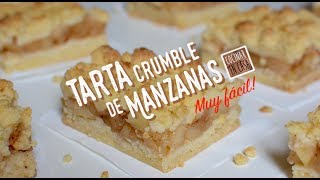 Torta Crumble de Manzana fácil de preparar [upl. by Sublett]