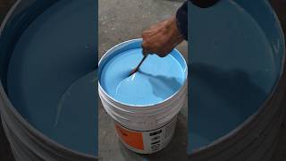 interior paint shade making  acrylic emulsion satisfying ytshorts [upl. by Deva]