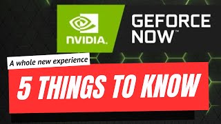 5 things to consider BEFORE you buy GEFORCE NOW [upl. by Oznohpla65]