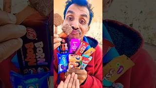 Oreo Dhoni biscuit 🤣aur Kitkat chocolate 🍫parlegtigerglucosemunch5050baroneappyshortsfeed [upl. by Magree648]