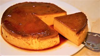 La meilleure façon de Flan en 3 ingrédients  Sans four Facile et si délicieux😋 [upl. by Cynarra]