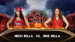 NIKKI BELLA VS BRIE BELLA  SISTERS FIGHT  TWINS FIGHT wwe briebella twinsisters twins 2k24 [upl. by Tigdirb]