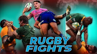 When Rugby Players Become Aggressive  Rugby Fights [upl. by Osyth]